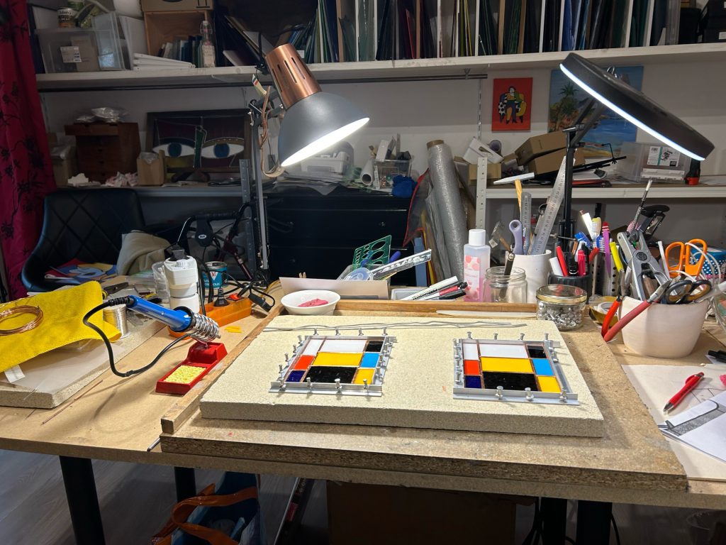 Mon Parcours – Atelier Vitrail Bénédicte